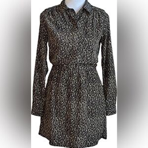 GAP - Lightweight Long Sleeved Collared Shirtdress - size 0